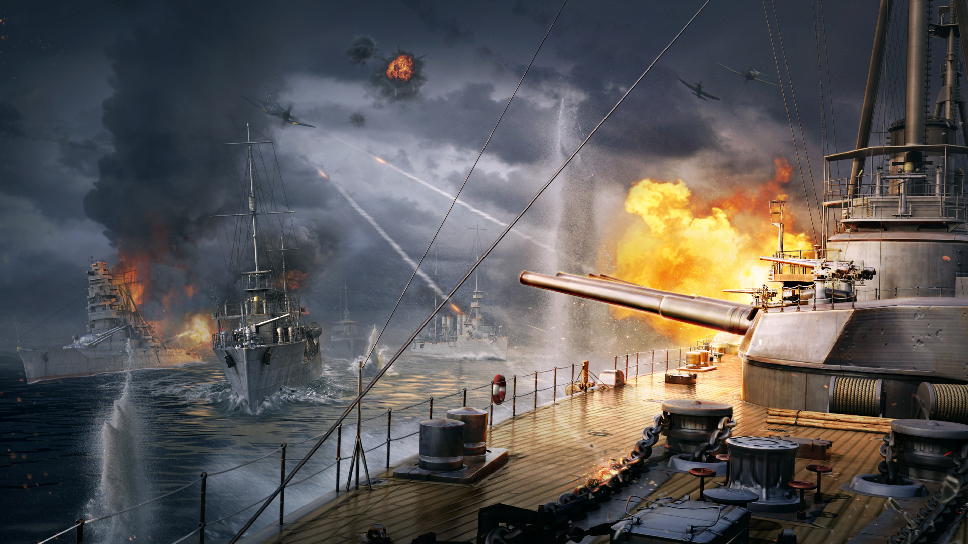 World Of Warships - HD Wallpaper 