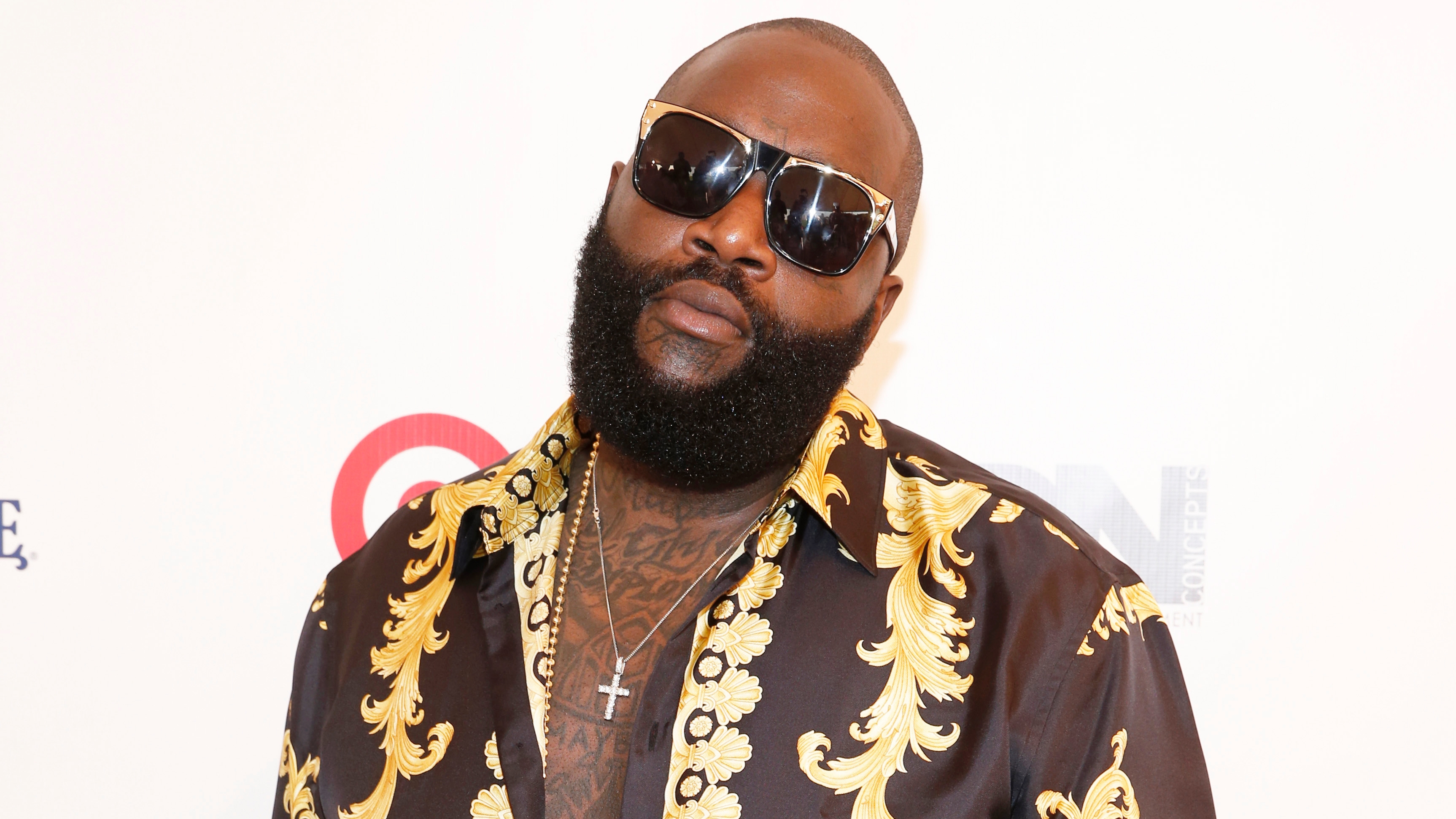 Rick Ross Wallpapers - Rick Ross Silk Shirt - HD Wallpaper 