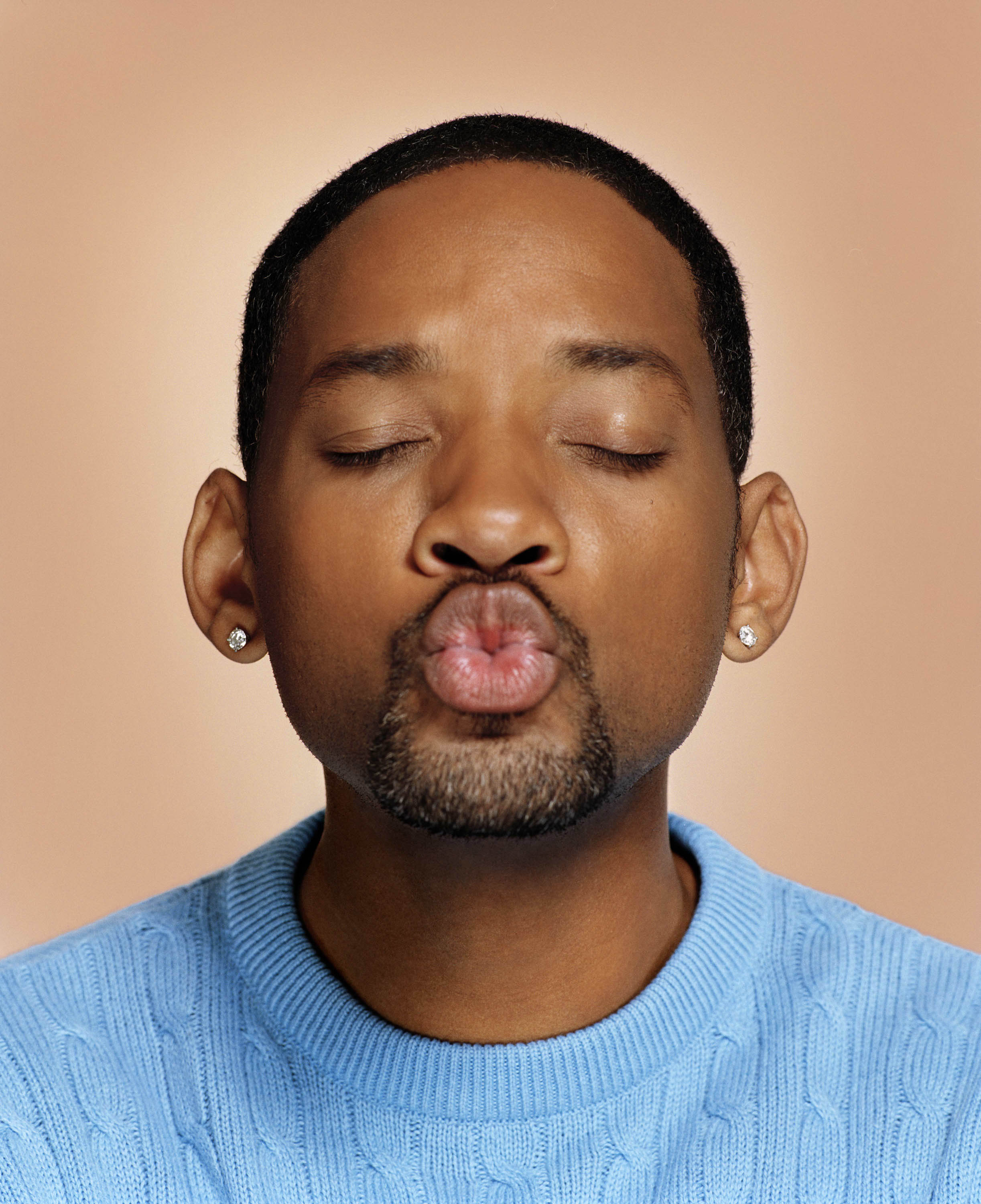 Will Smith Kiss Face - HD Wallpaper 