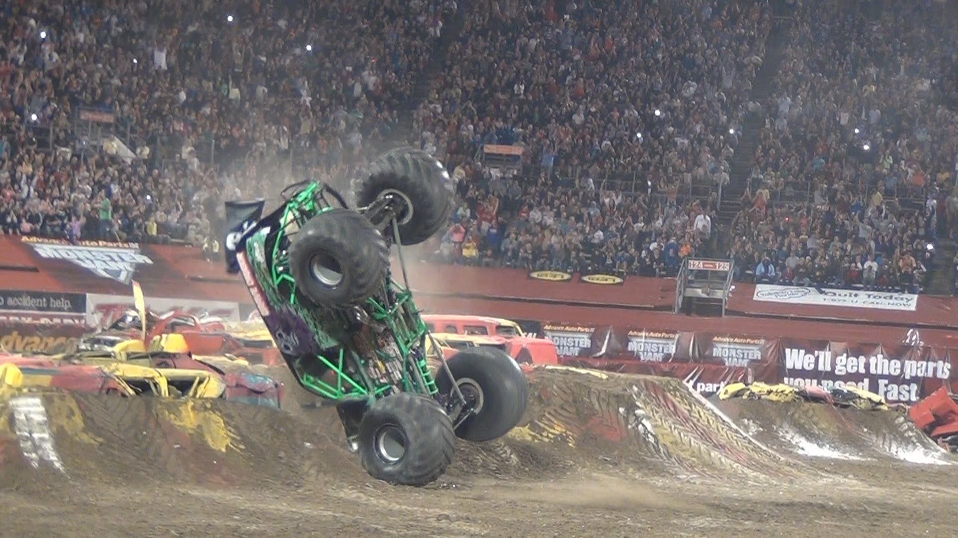Data Src Large Grave Digger Wallpaper For Windows - Monster Truck - HD Wallpaper 