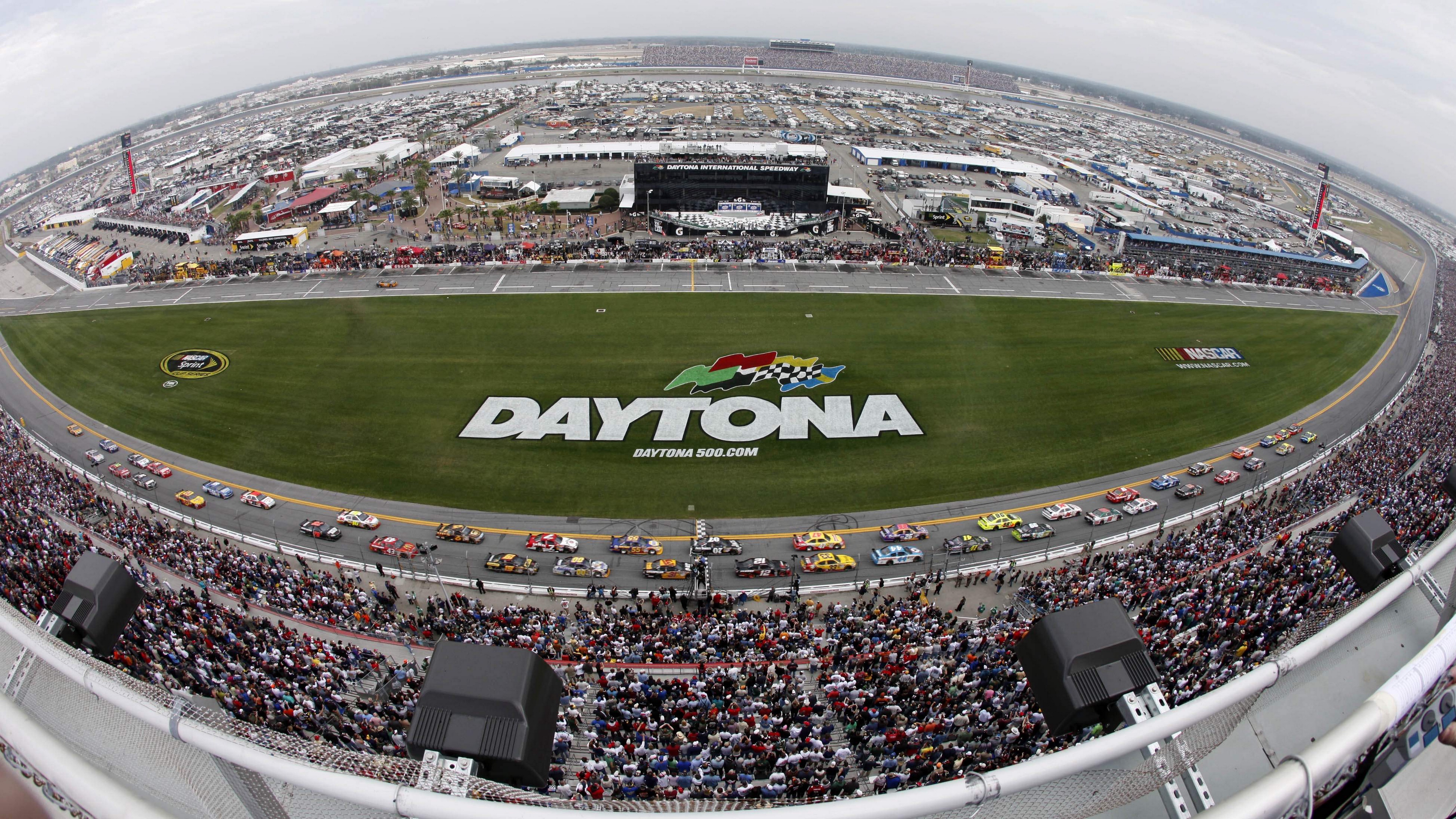 Wallpaper Daytona International Speedway, Race, Track, - Daytona International Speedway Hd - HD Wallpaper 