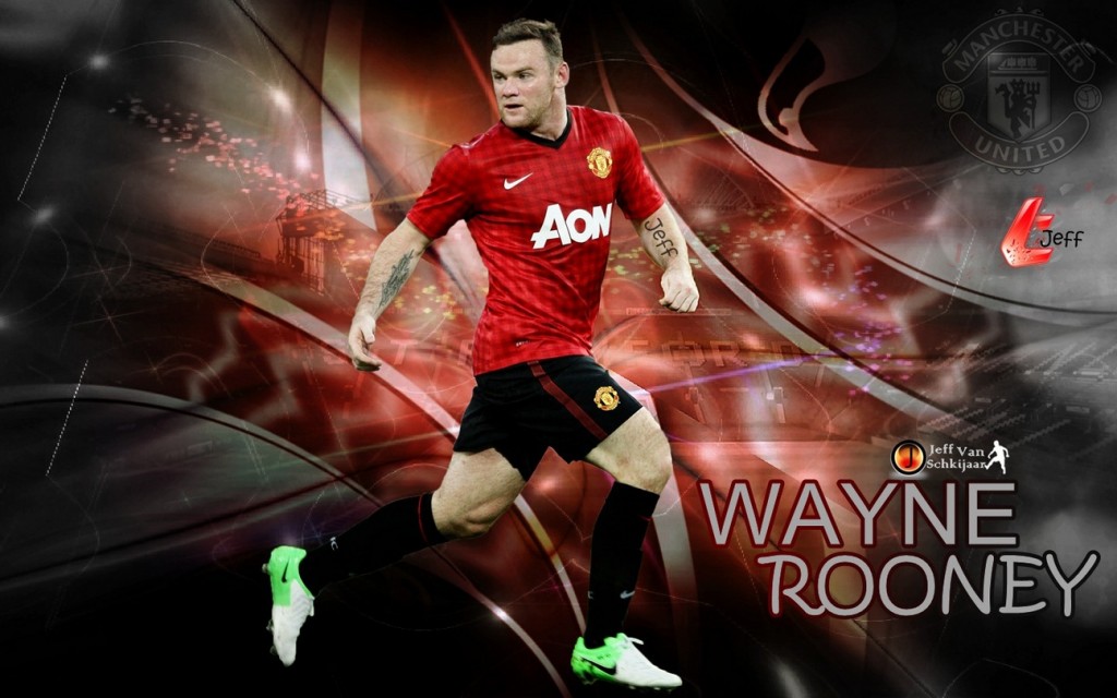 Wayne Rooney Wallpaper Hd 2013 - Man U Wallpaper Rooney - HD Wallpaper 