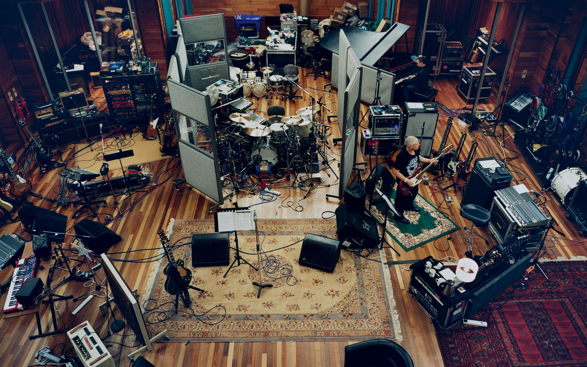 U2 Wallpapers - U2 Achtung Baby Recording - HD Wallpaper 