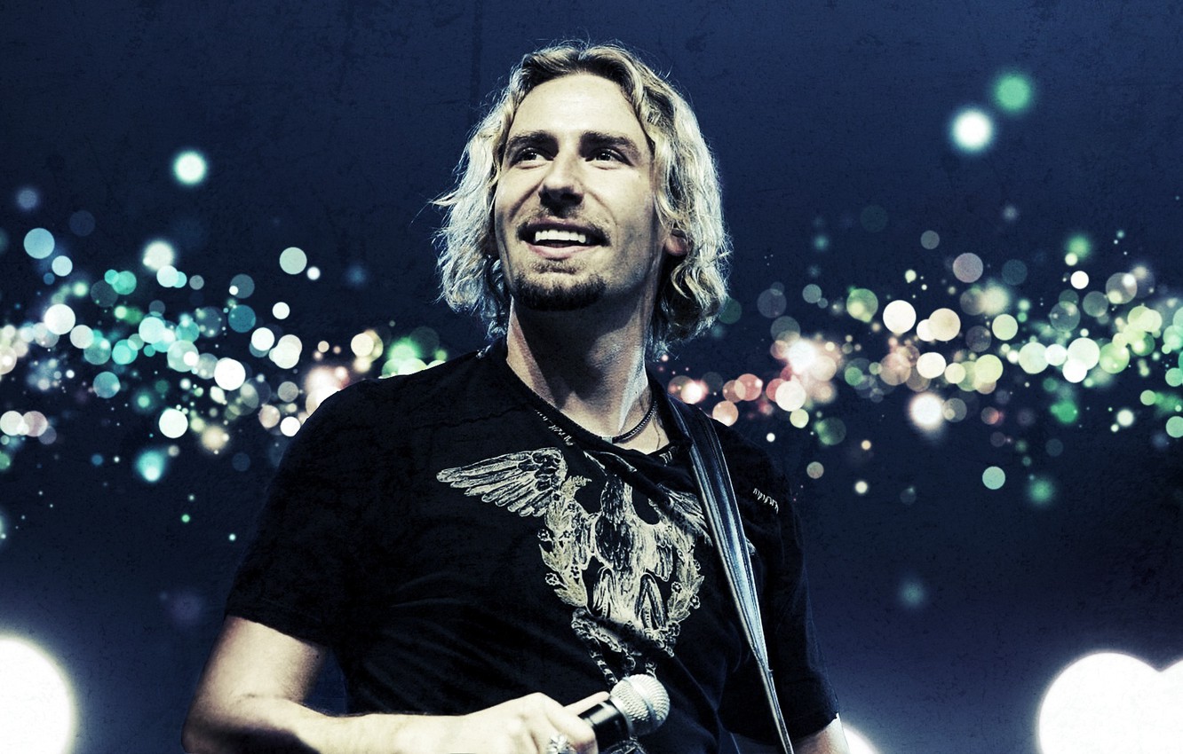 Photo Wallpaper Rock, Rock, Chad Kroeger, Nickelback - Lights Bokeh Effect Hd - HD Wallpaper 