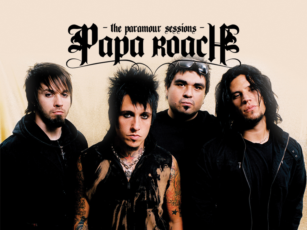 Papa Roach 2007 - HD Wallpaper 