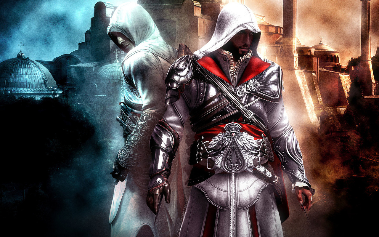 Ezio, Assassin S Creed, And Altair Image - HD Wallpaper 
