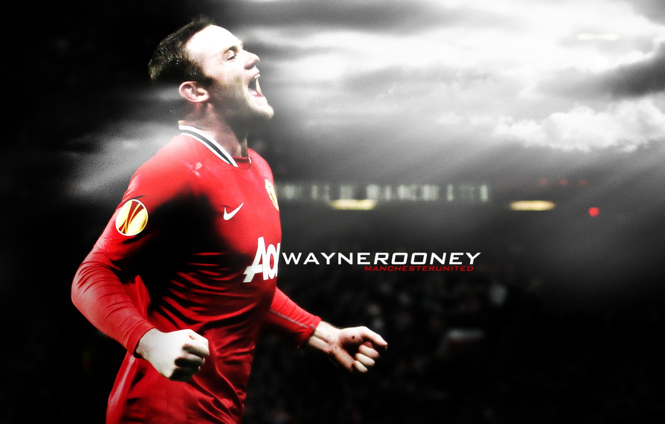 Photo Wallpaper Wallpaper, Sport, Football, Manchester - Wayne Rooney - HD Wallpaper 