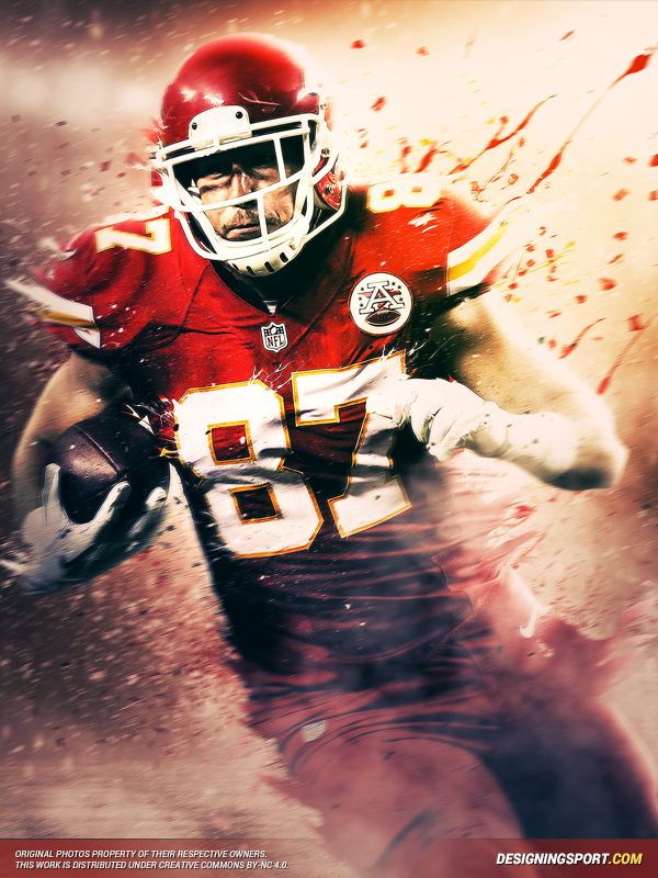 Chiefs Wallpaper Travis Kelce - HD Wallpaper 