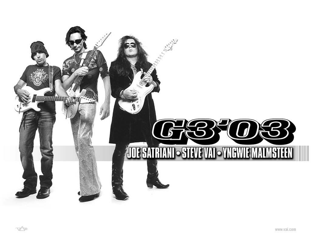 G3 Steve Vai Joe Satriani Eric Johnson - HD Wallpaper 