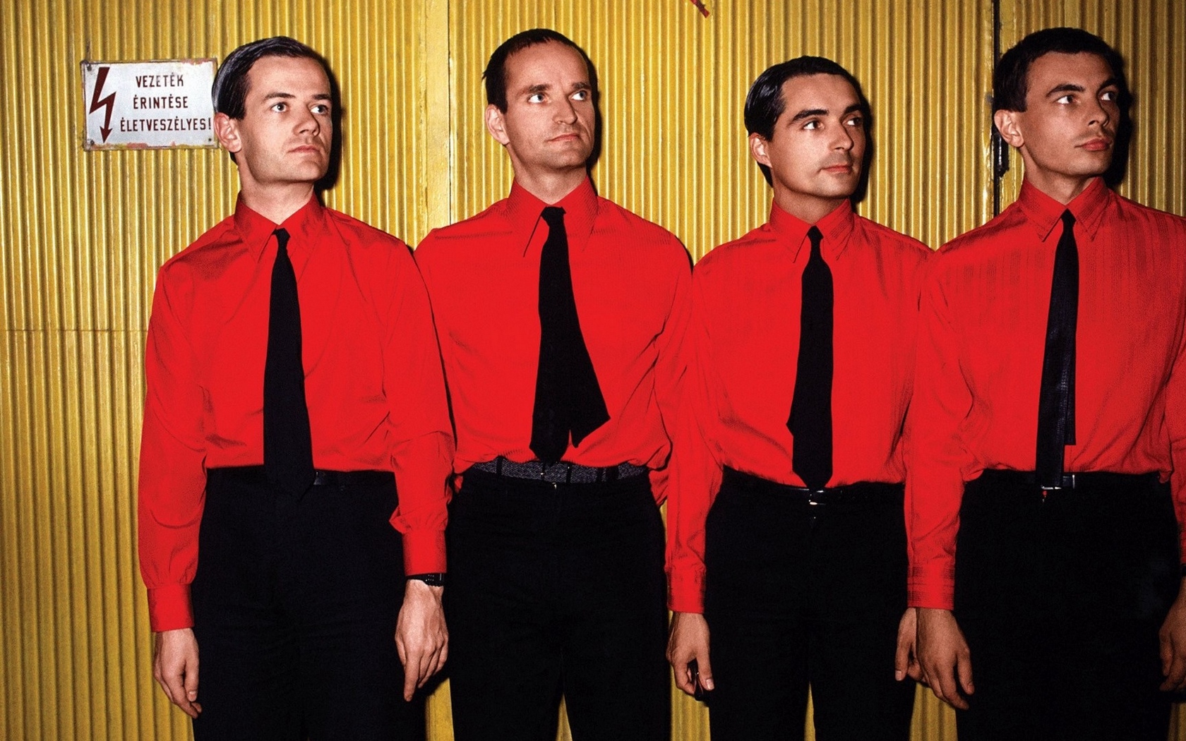 Wallpaper Kraftwerk, Band, Members, Ties, Wall - Kraftwerk Band - HD Wallpaper 