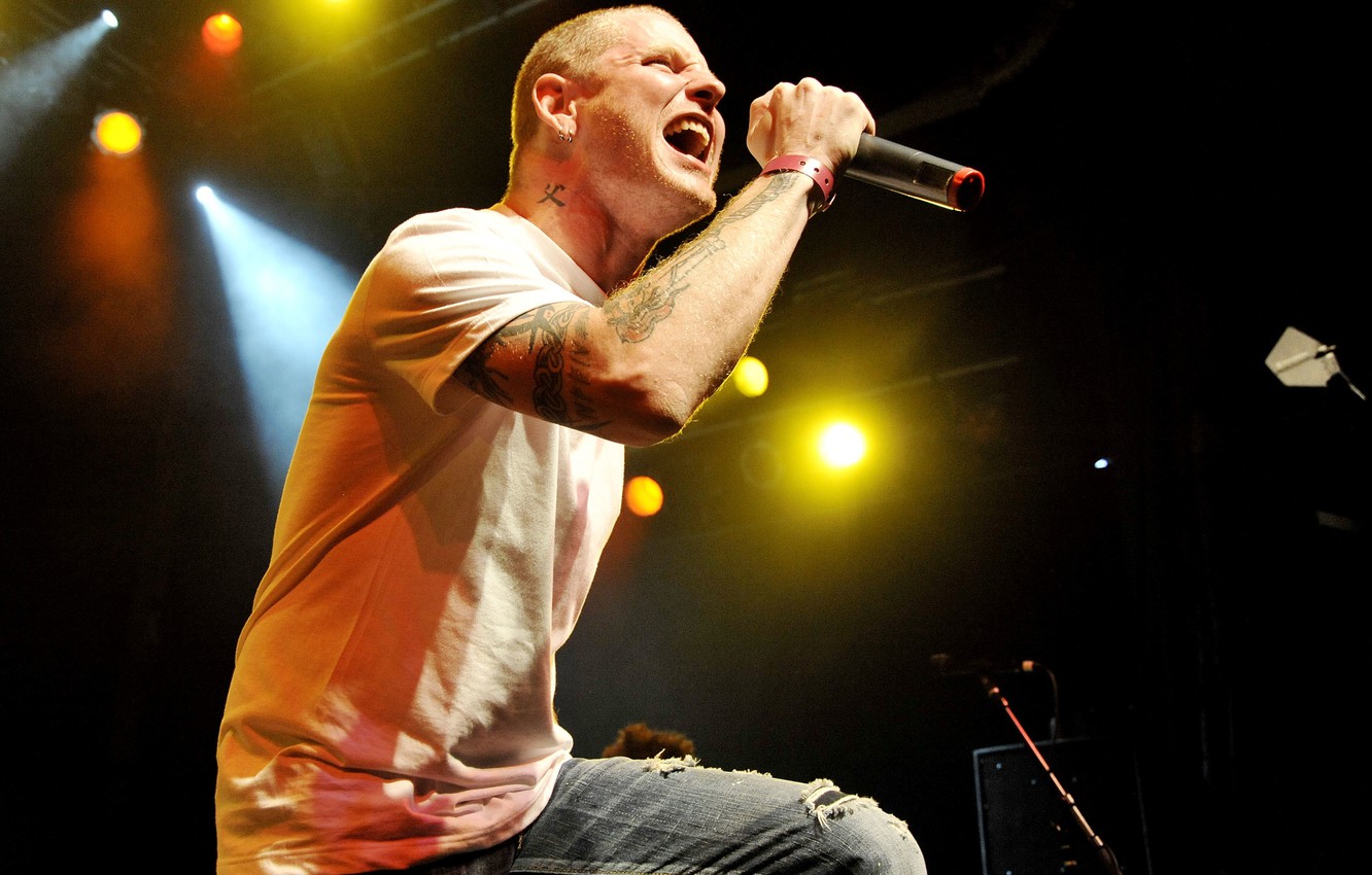 Photo Wallpaper Tattoo, Male, Metal, Stone, Slipknot, - Corey Taylor - HD Wallpaper 