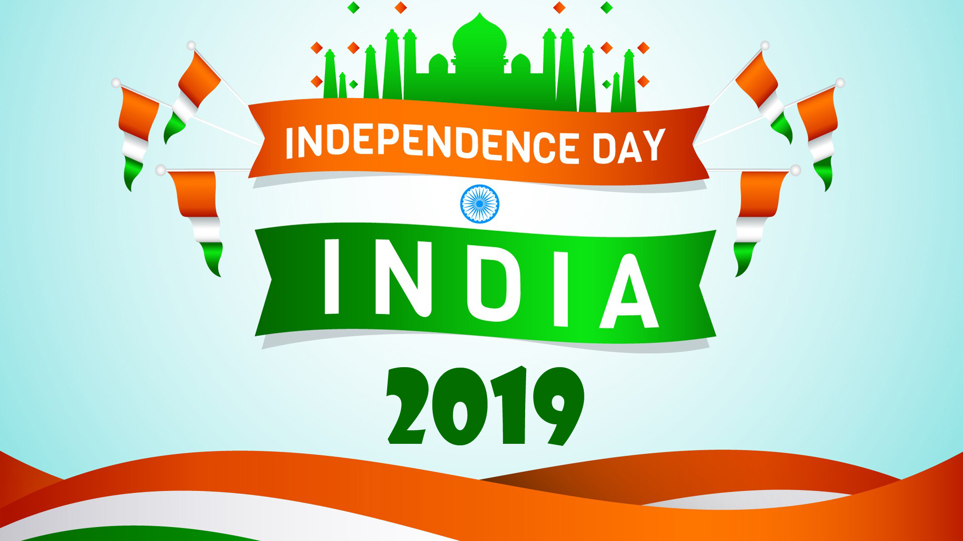 Independence Day 2019 India - HD Wallpaper 