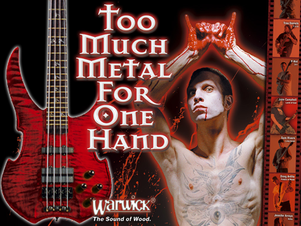 Mudvayne Wallpaper - Much Metal For One Hand - HD Wallpaper 