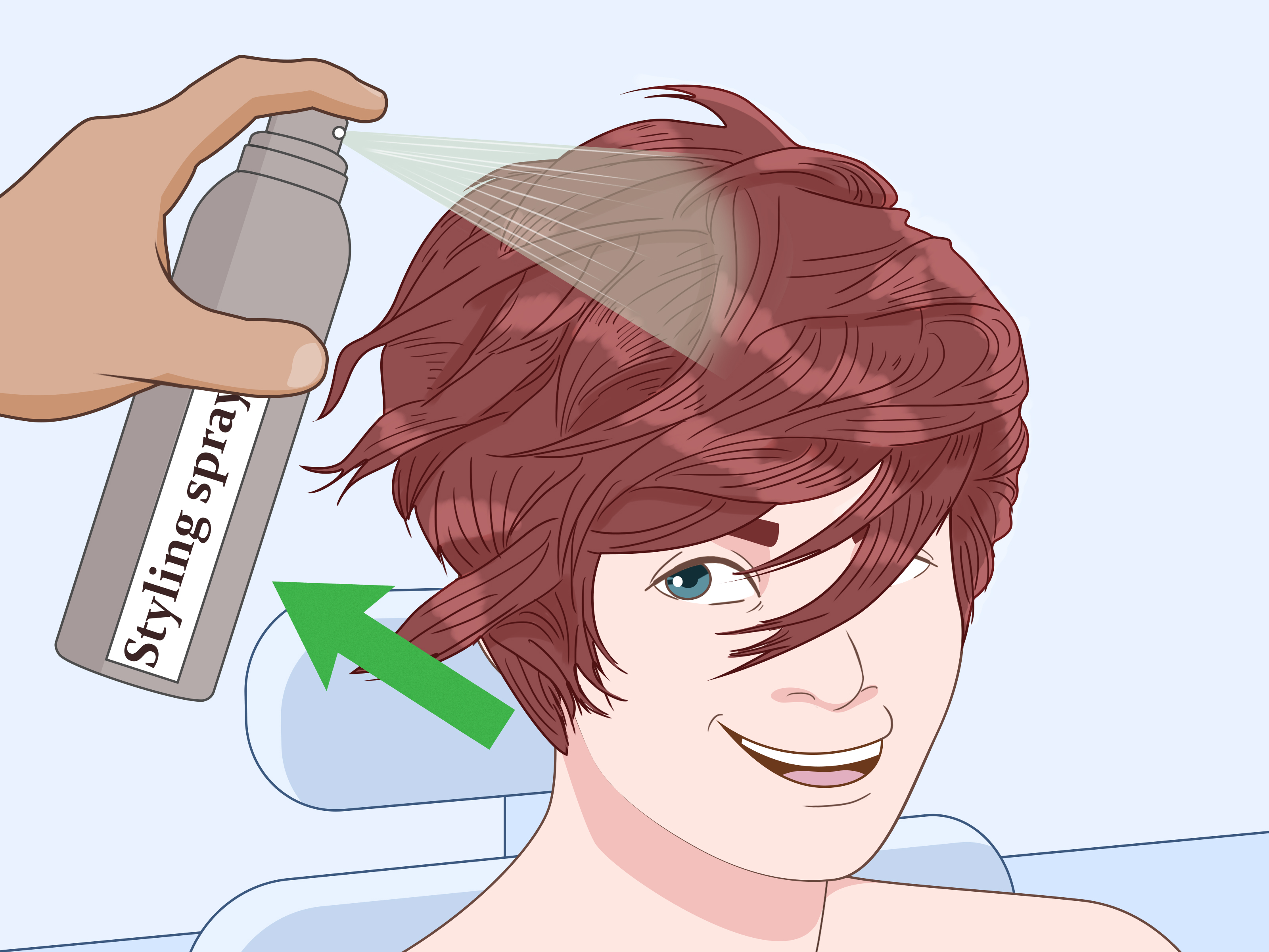 Image Titled Cut A Pixie Cut Step - Semi Short Pixie Cut - HD Wallpaper 