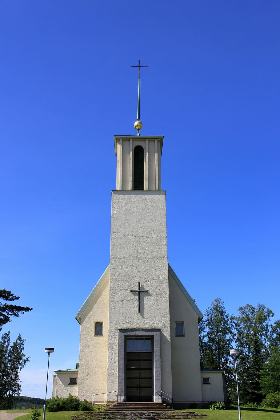 Simpele Church In Rautjärvi, Finland, Chapel, Photos, - Simpeleen Kirkko - HD Wallpaper 