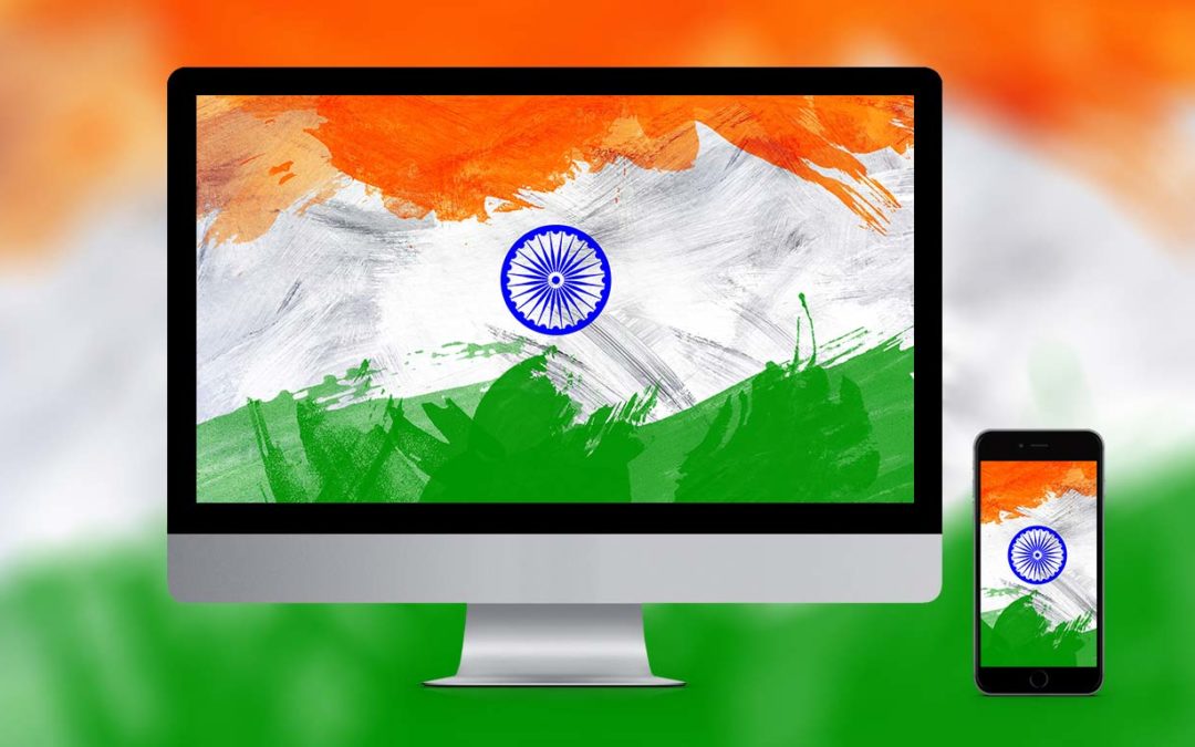 Beautiful India Flag Wallpapers Happy Independence - Independence Day India 2018 - HD Wallpaper 