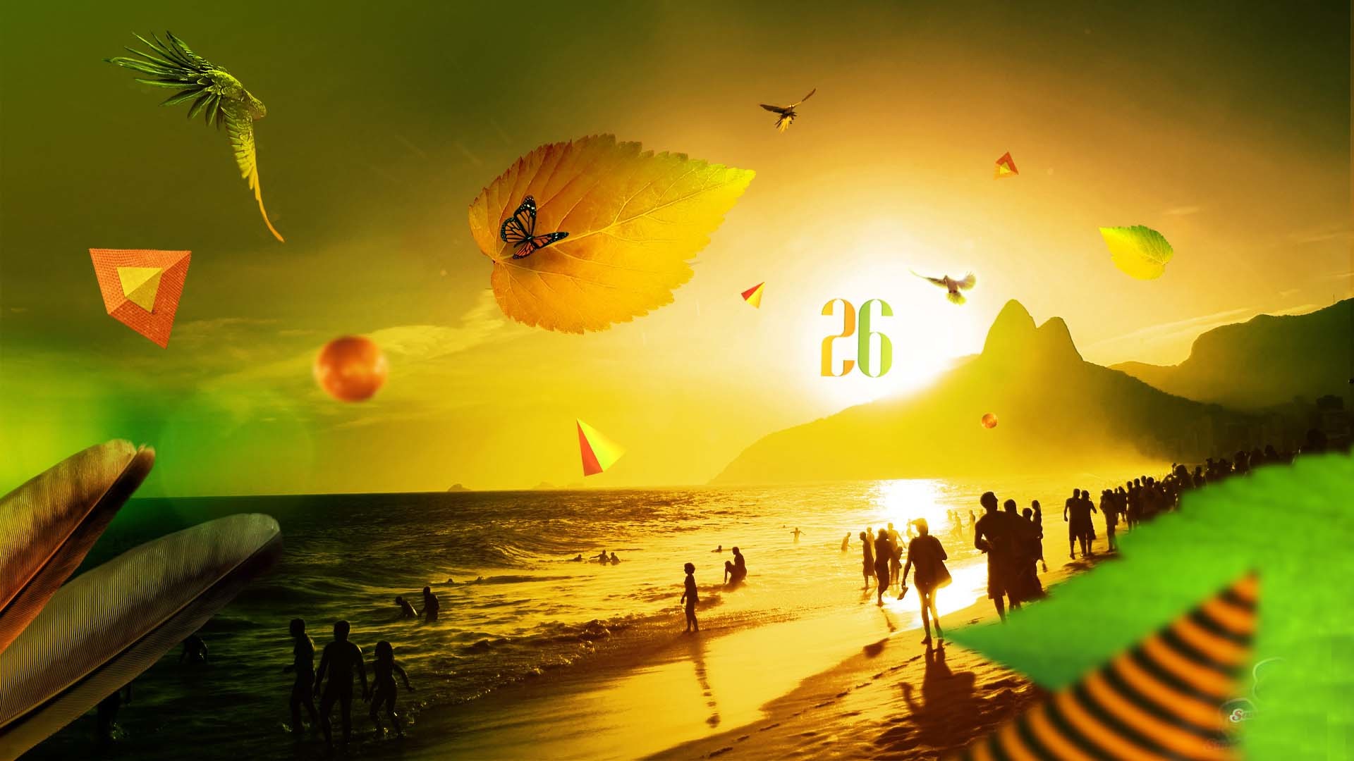 1920x1080, Awesome Abstract Background For Desktop - HD Wallpaper 