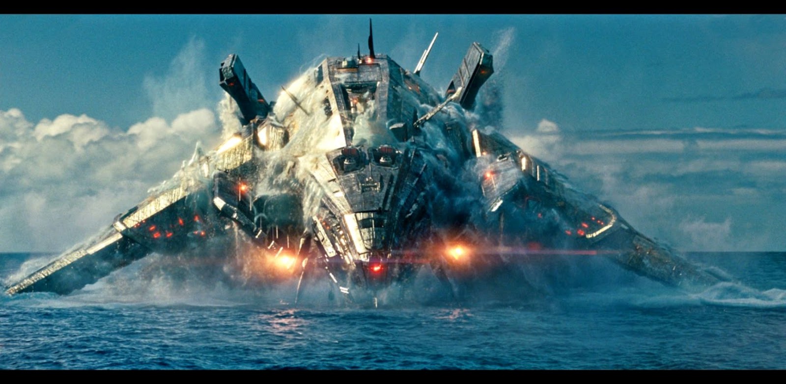 Battleship Wallpaper And Background Image Id239722 - Battleship Movie Alien Ship - HD Wallpaper 