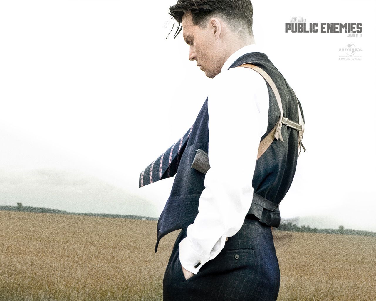 Johnny Depp Public Enemies Haircut Back - HD Wallpaper 