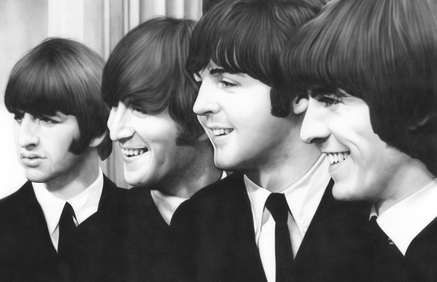 Beatles Hairstyle - HD Wallpaper 