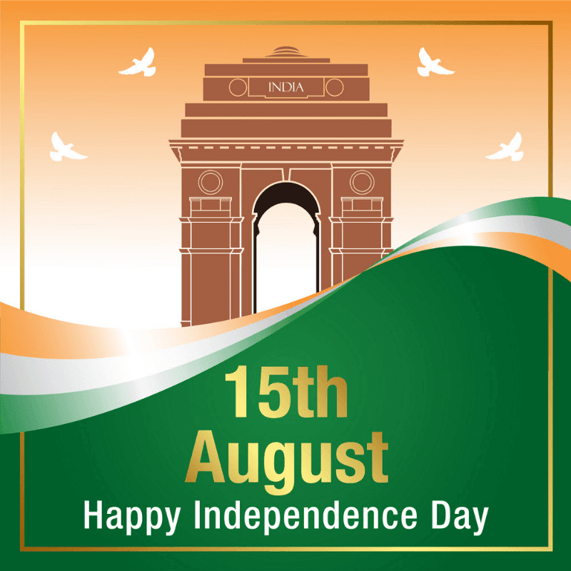Happy Independence Day 2019 800x800 Wallpaper