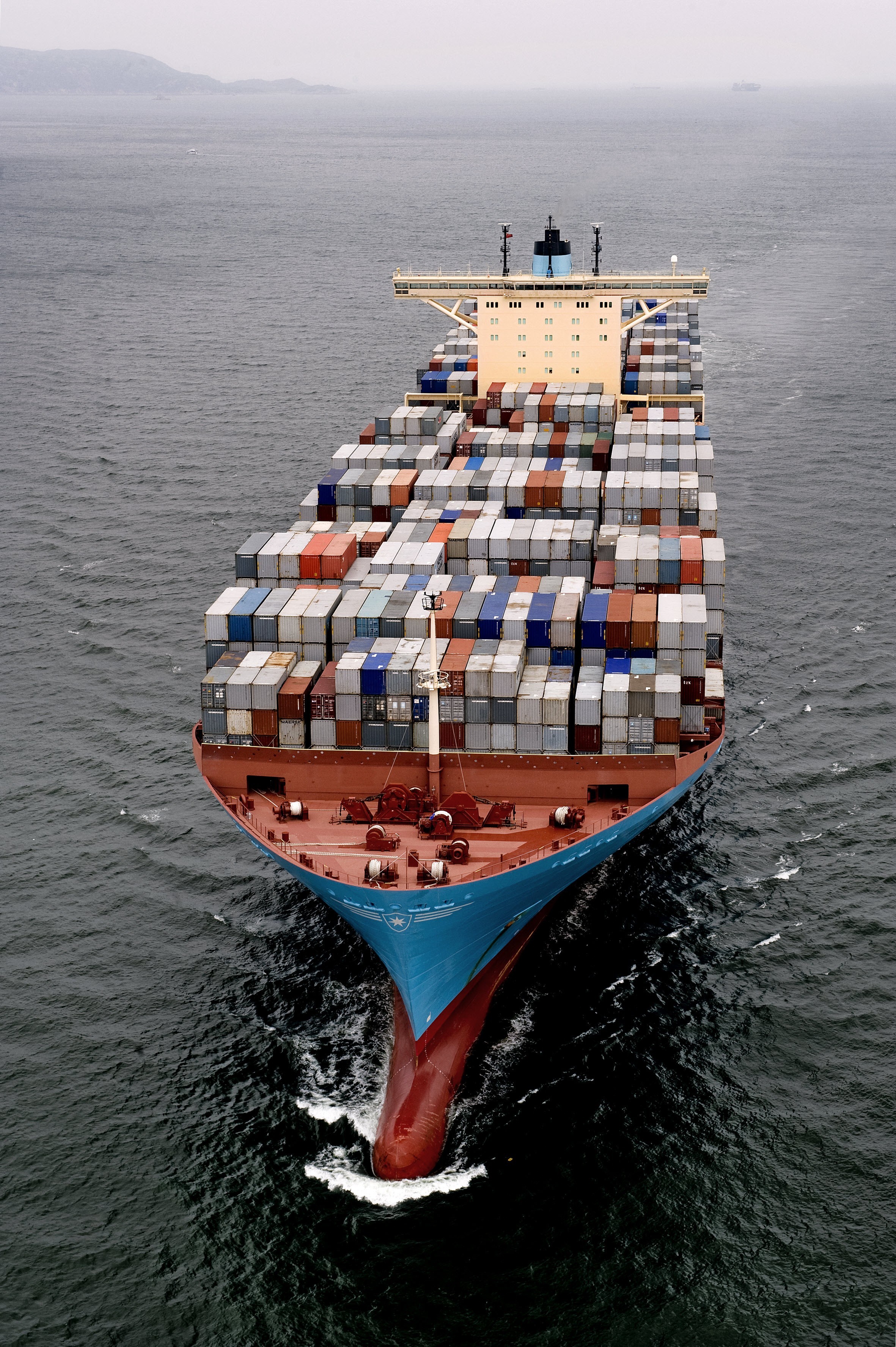 Maersk Line Cargo Ship Wallpaper - Maersk Line - HD Wallpaper 