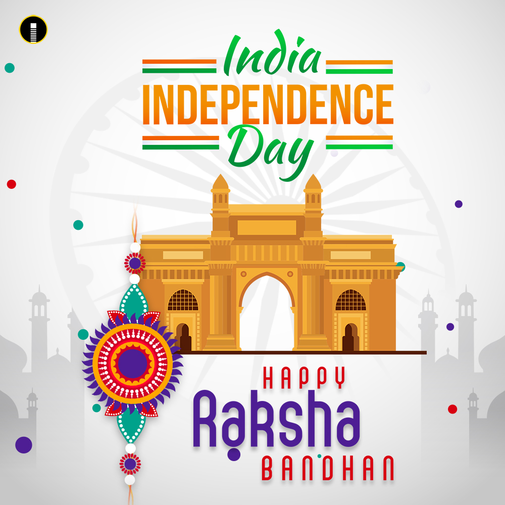 Raksha Bandhan With 15 August - Independence Day And Raksha Bandhan - HD Wallpaper 