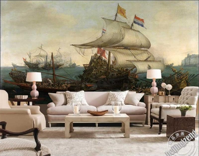 Famous Mural Wall Painting - HD Wallpaper 