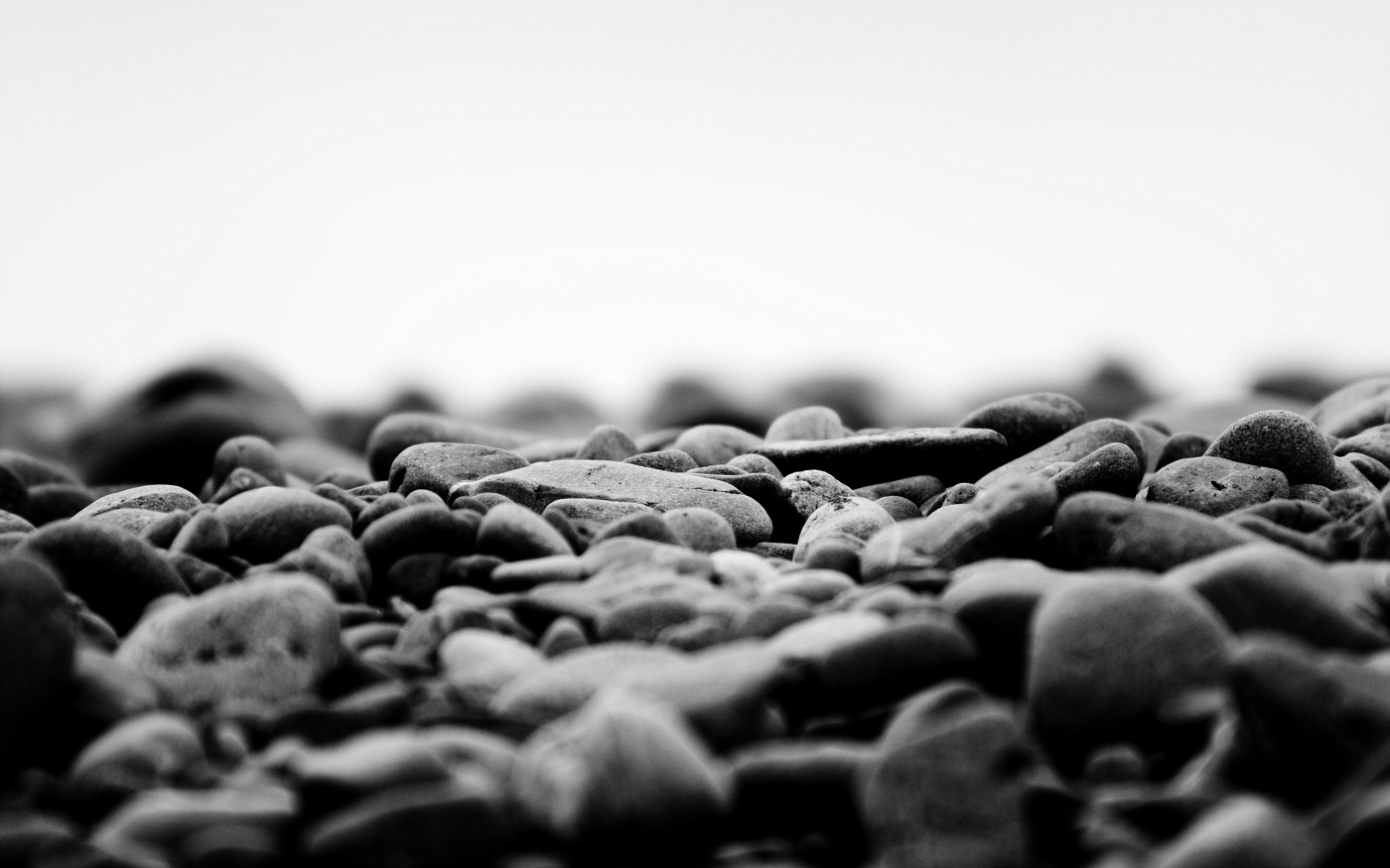 Nature Landscape Enchanting Photograph Stones Hd Pc - Black And White Wallpaper Stones - HD Wallpaper 