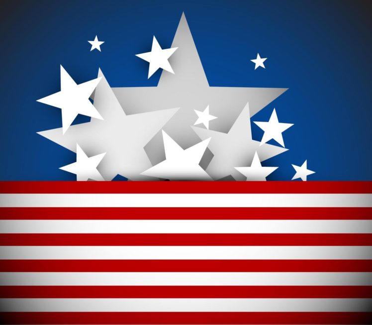 Fourth Of July Background Vector - HD Wallpaper 