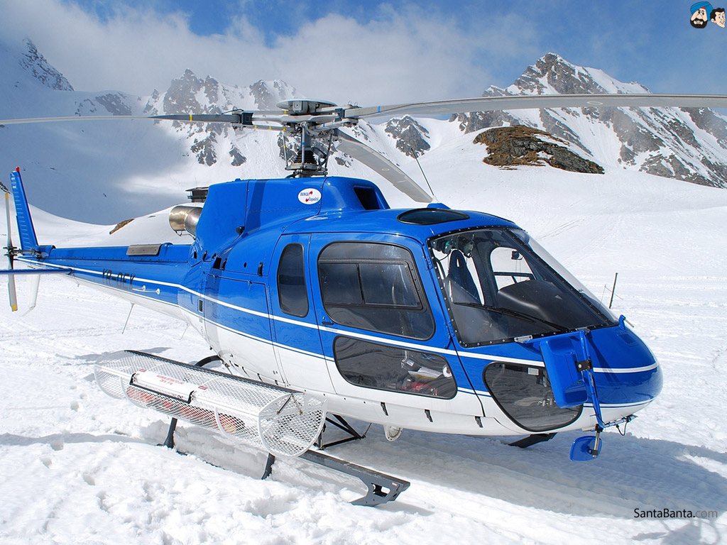 Helicopters - Snow Helicopter - HD Wallpaper 