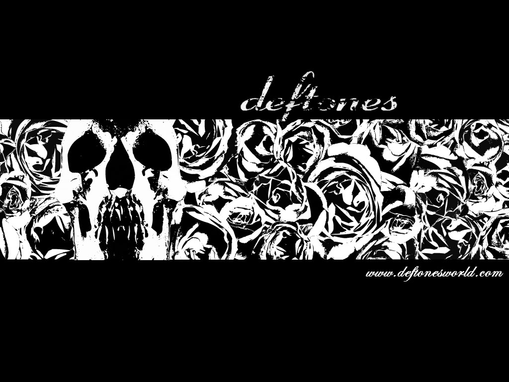 Deftones Black And White - HD Wallpaper 