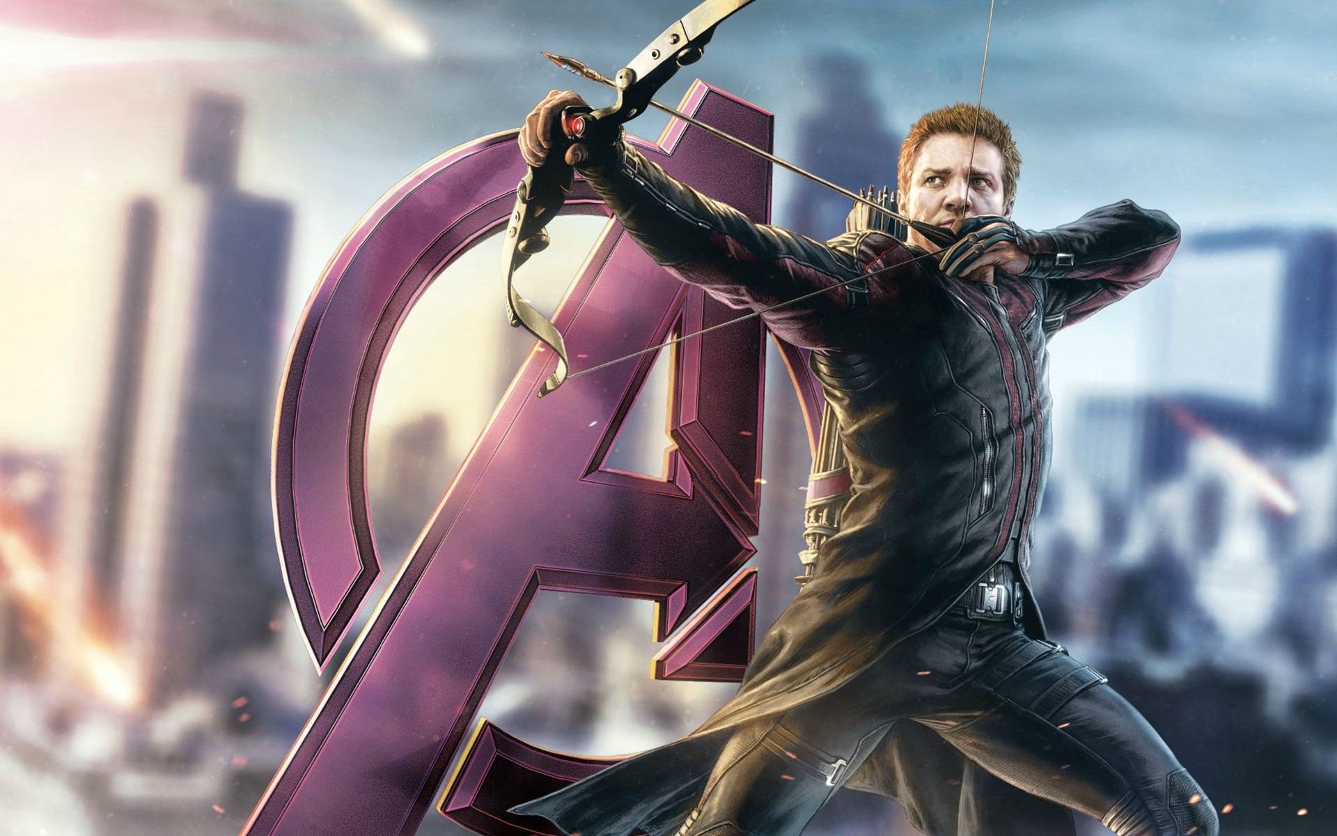 Hawkeye Avengers - HD Wallpaper 