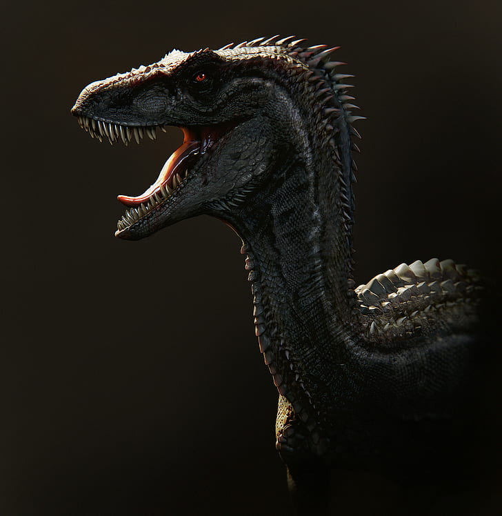 Soufiane Idrassi, Dinosaurs, Velociraptors, Digital - Обои На Телефон Динозавры - HD Wallpaper 