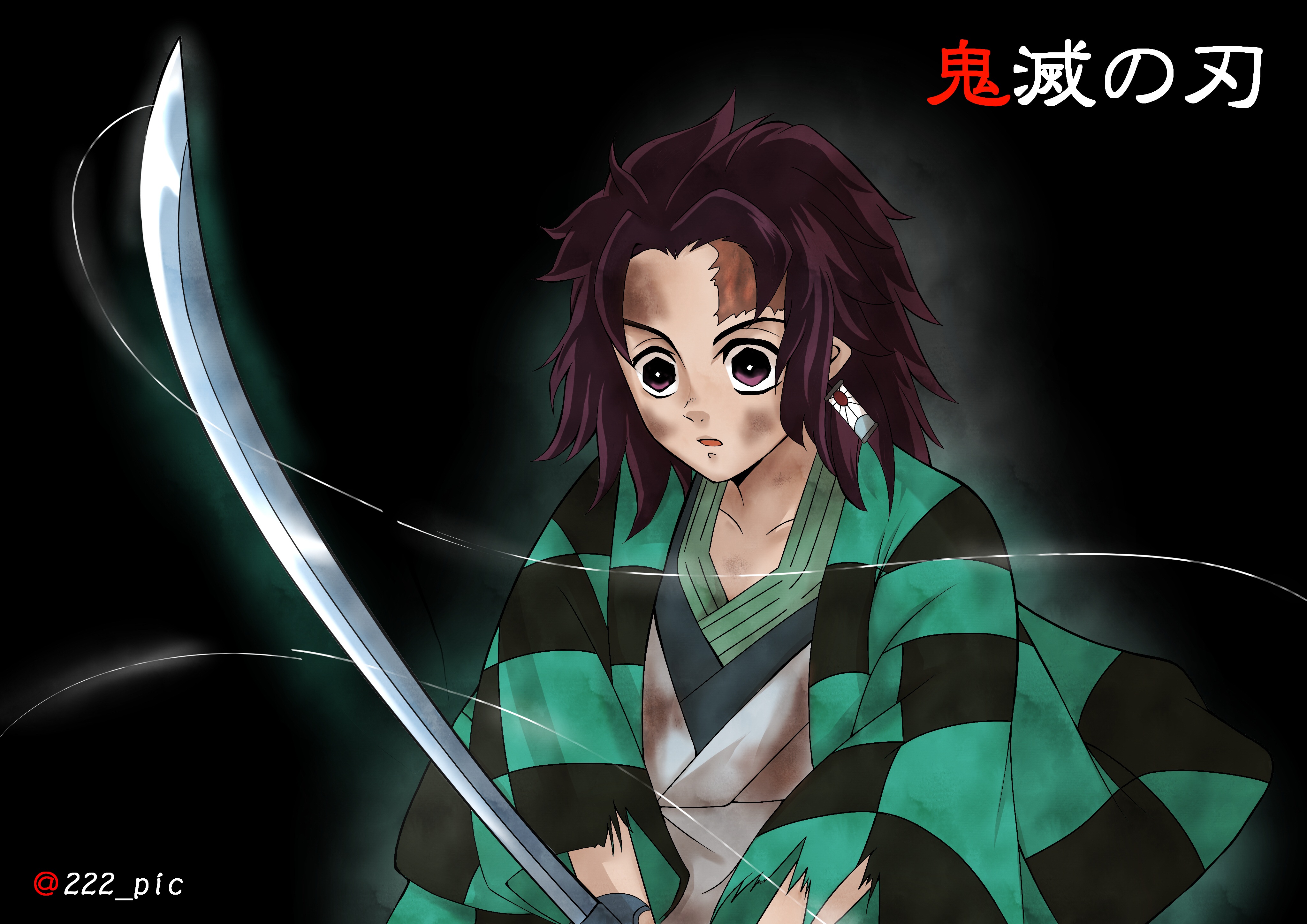 Tanjiro Kamado Wallpaper 4k - HD Wallpaper 