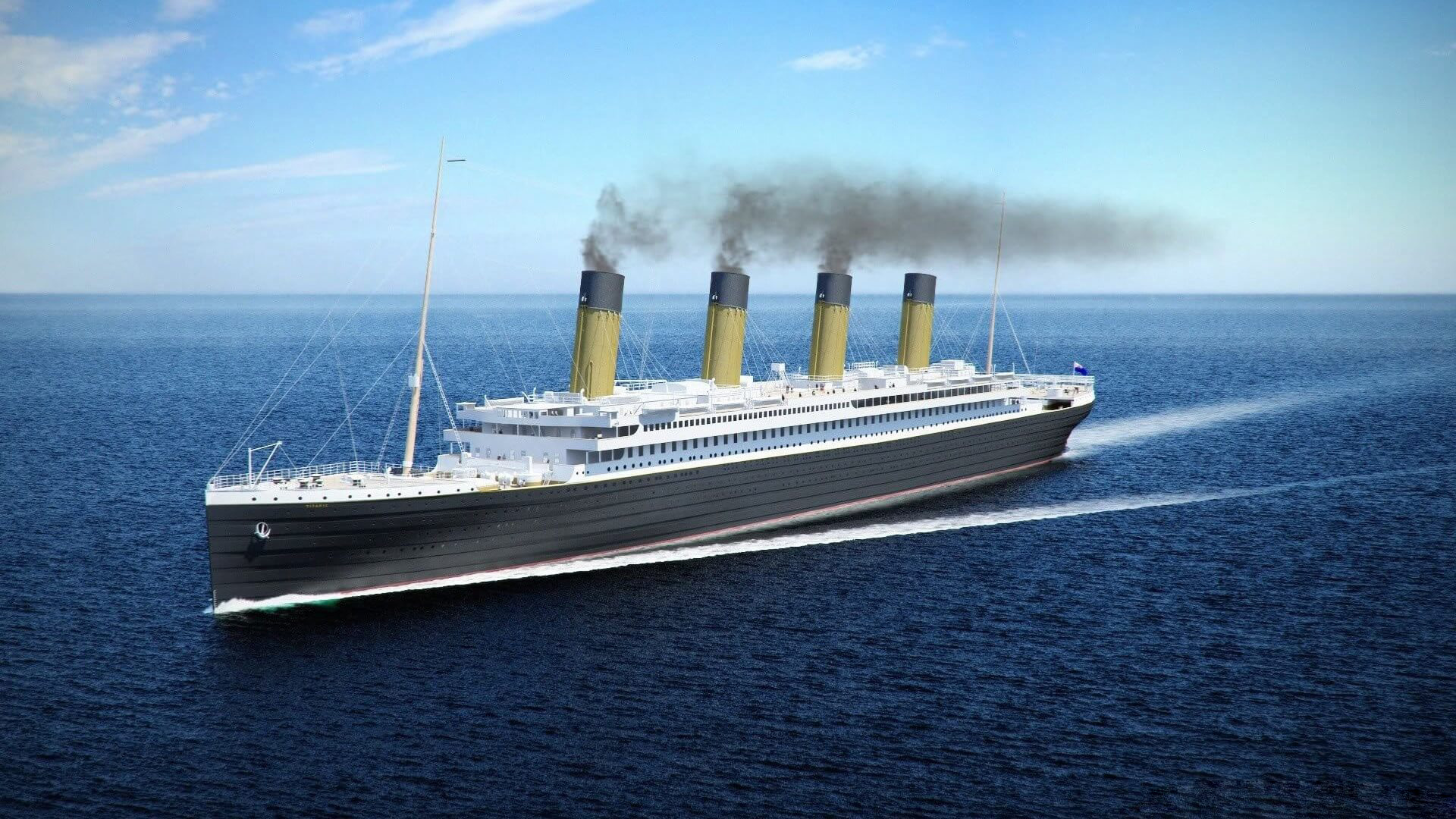 Titanic Ship Wallpapers For Desktop - HD Wallpaper 