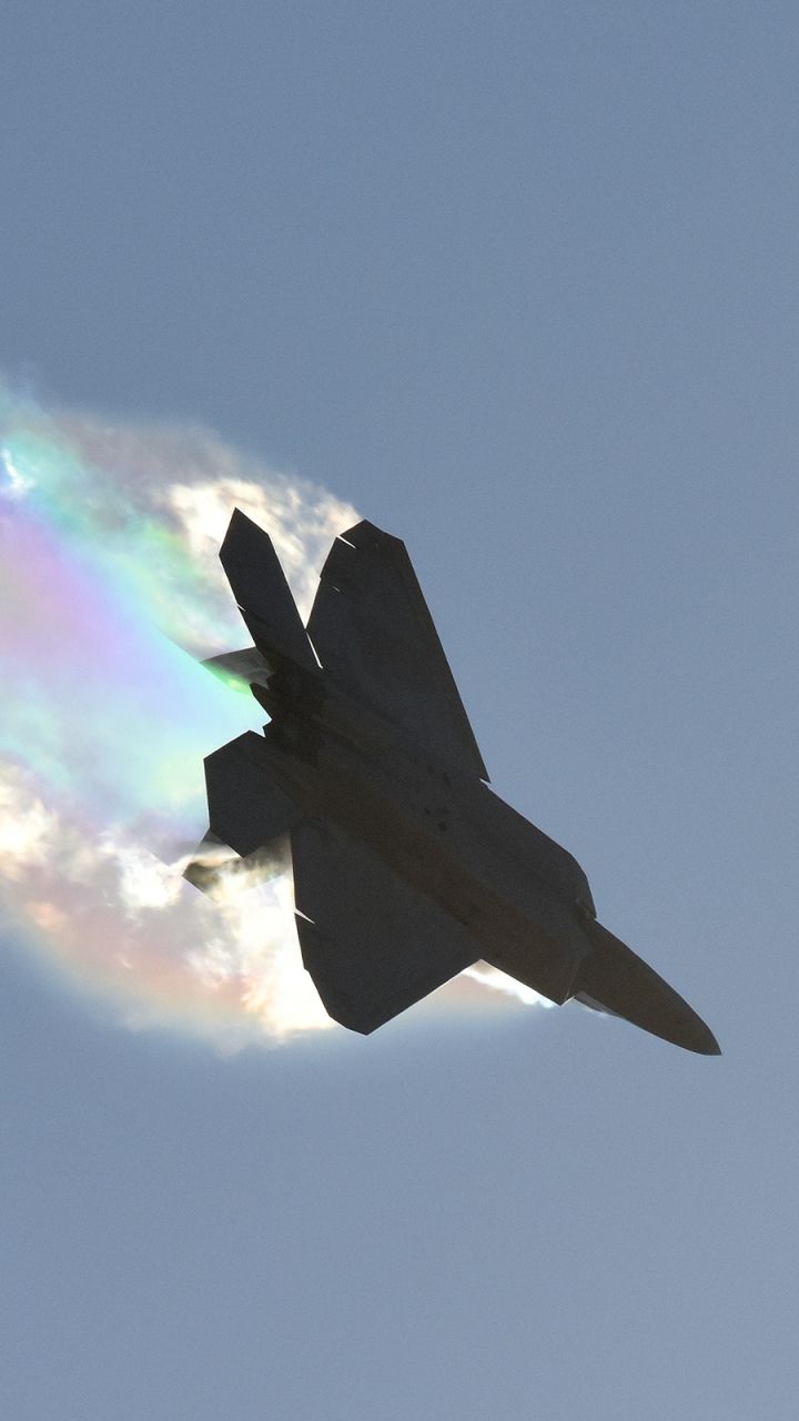 F 22 Raptor Wallpaper Phone - HD Wallpaper 