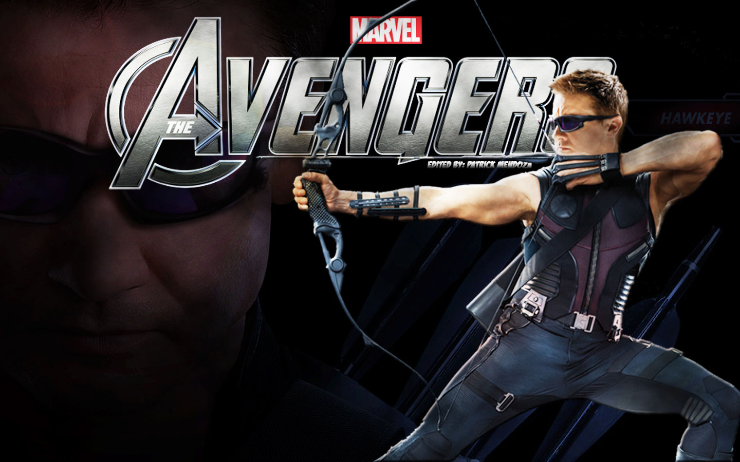 Hawkeye - Hawkeye Avengers Wallpaper Logo - HD Wallpaper 