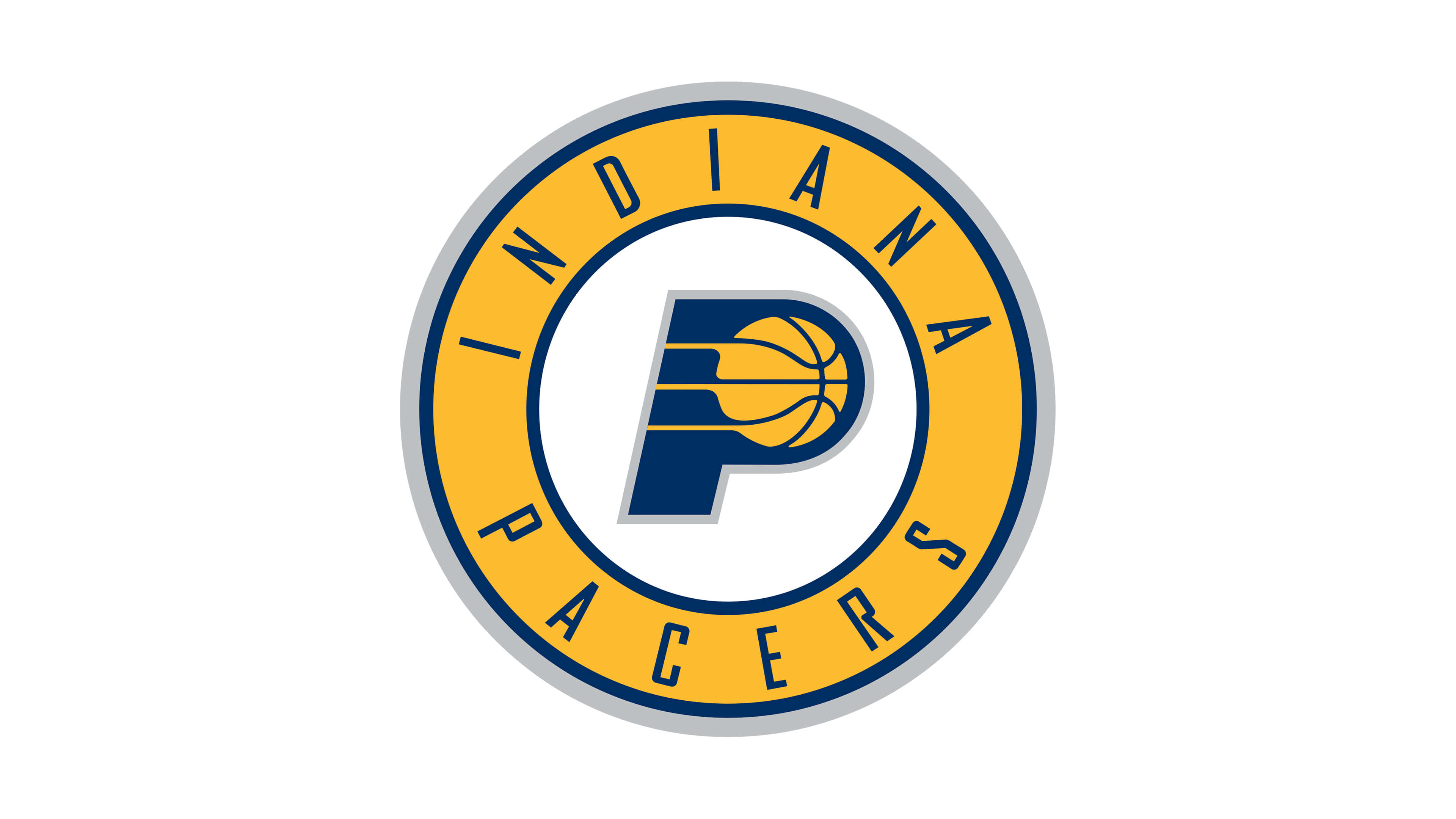 Indiana Pacers Nba Logo Uhd 4k Wallpaper - Nba Indiana Pacers Logo - HD Wallpaper 