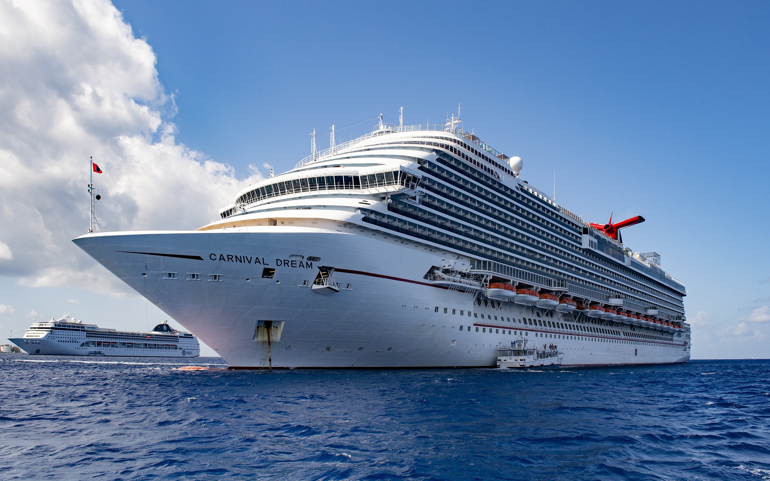 Wallpaper Of Cruise Ship, Ship, Sea, Water Background - Ship 4k - 2560x1600  Wallpaper 