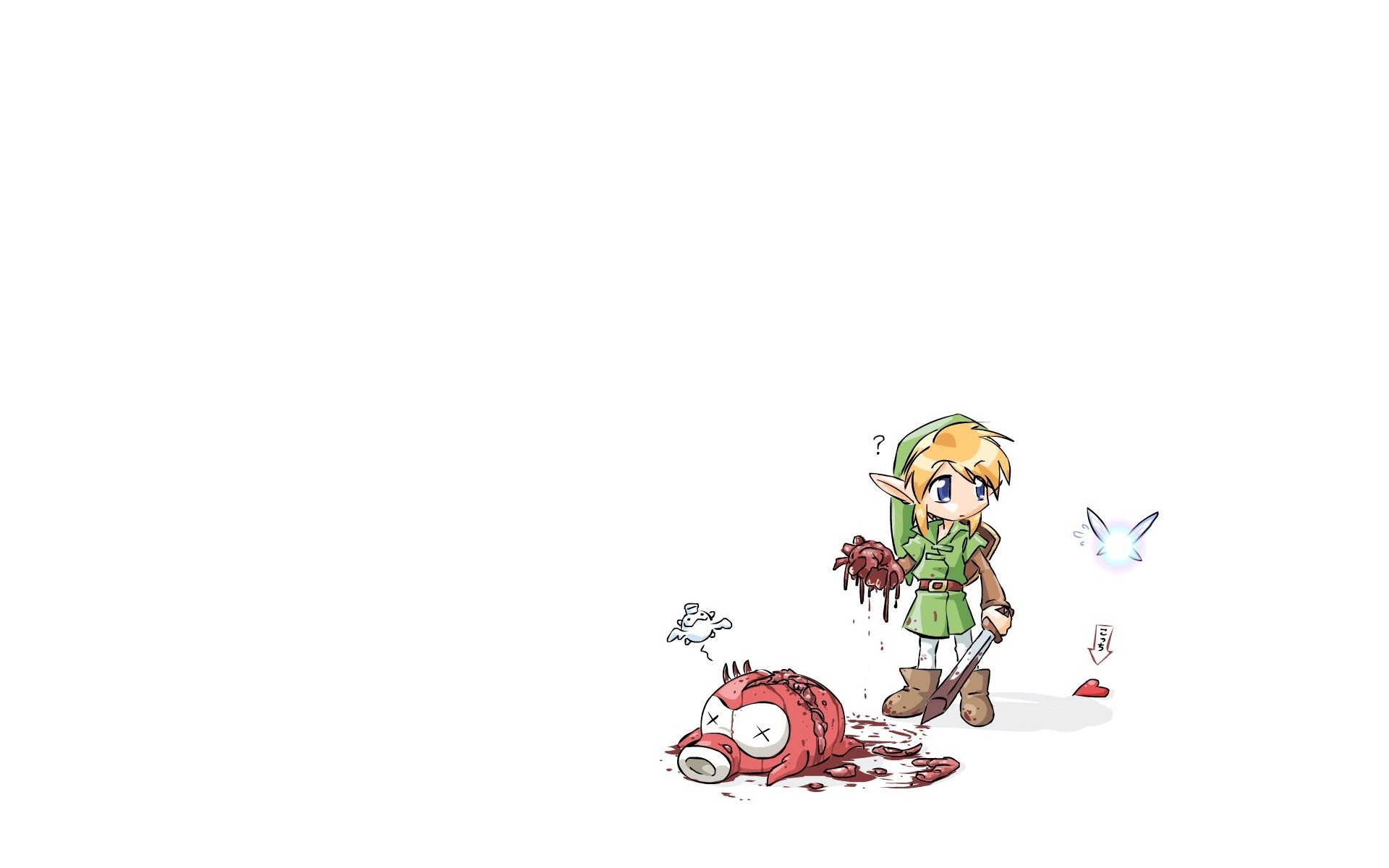 Wallpaper - Zelda Wallpaper Minimalism Game - HD Wallpaper 