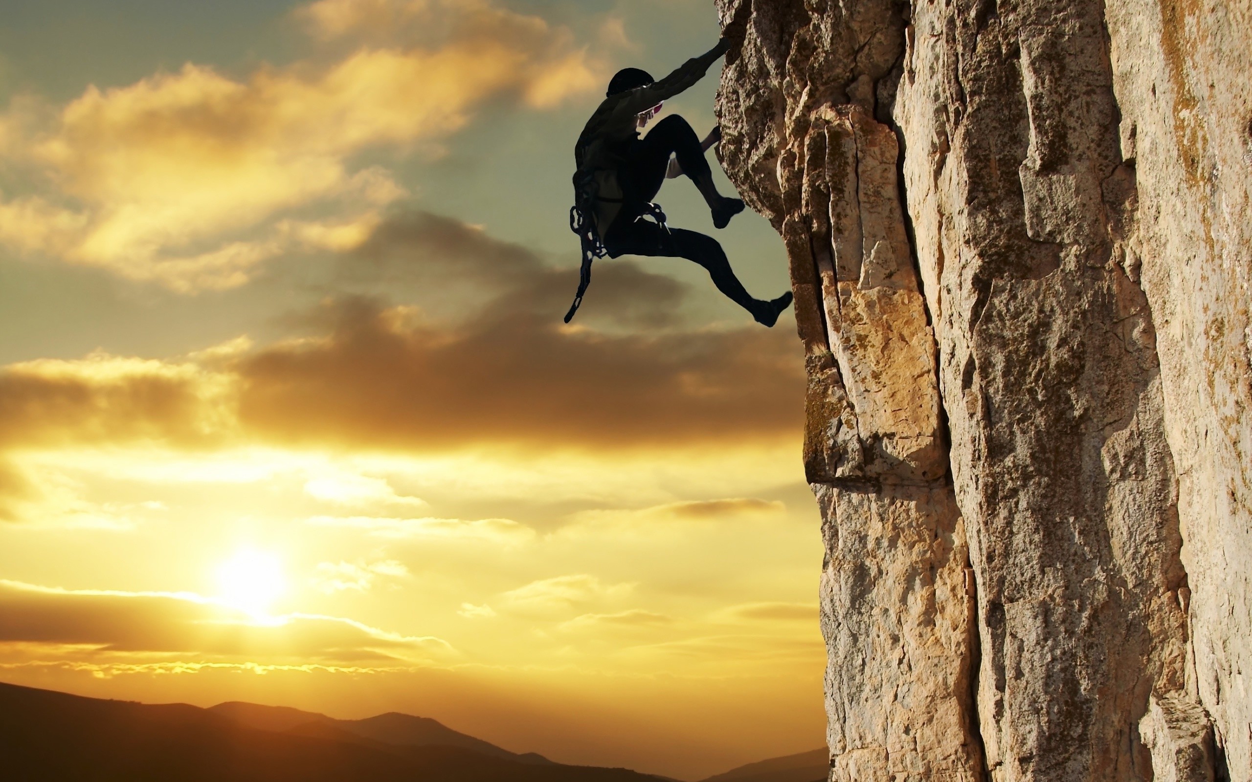 Rock Climbing Hd - HD Wallpaper 