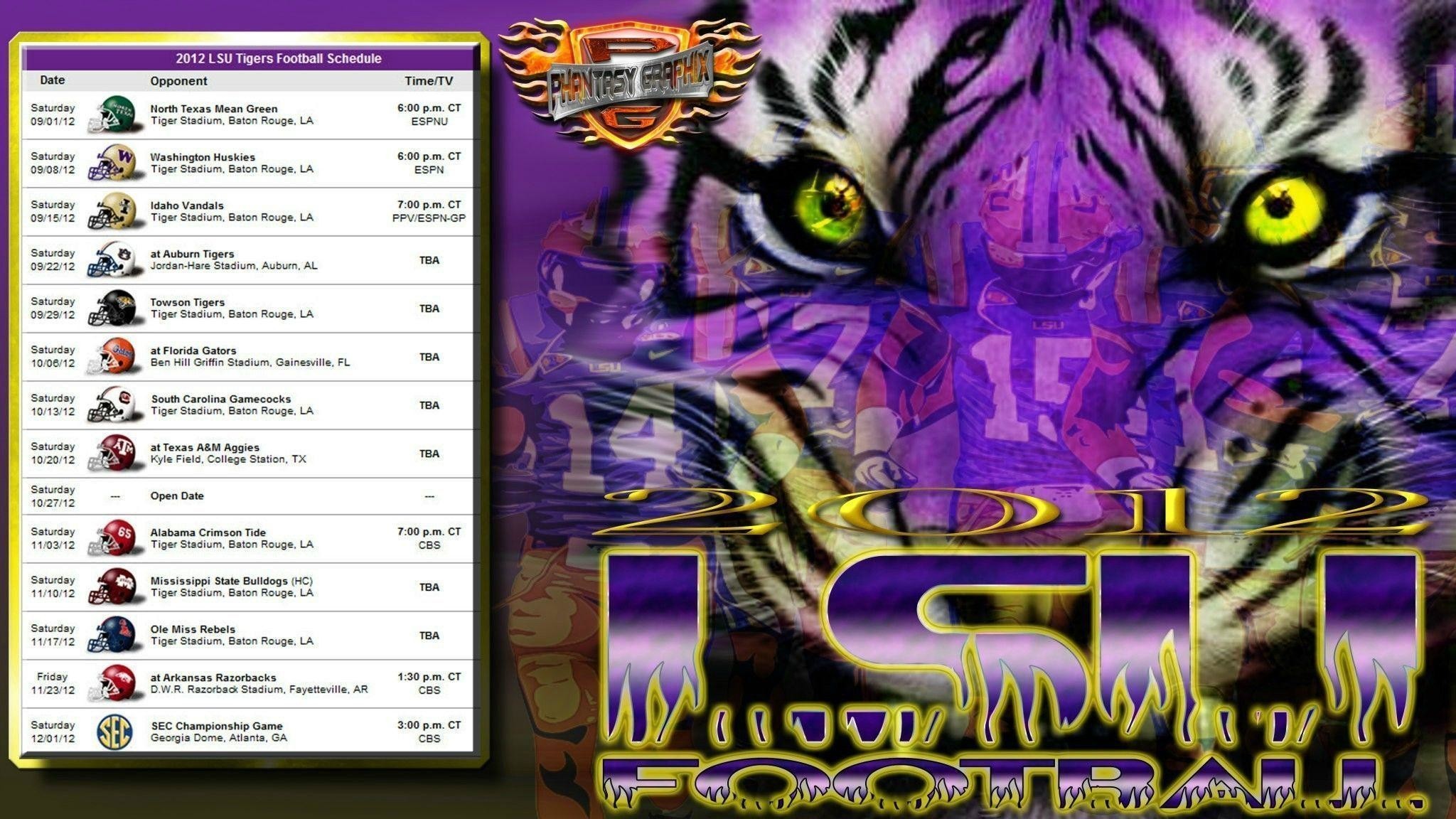Lsu Football Wallpaper Desktop Background For Pc - Tiger Angry Face Hd - HD Wallpaper 