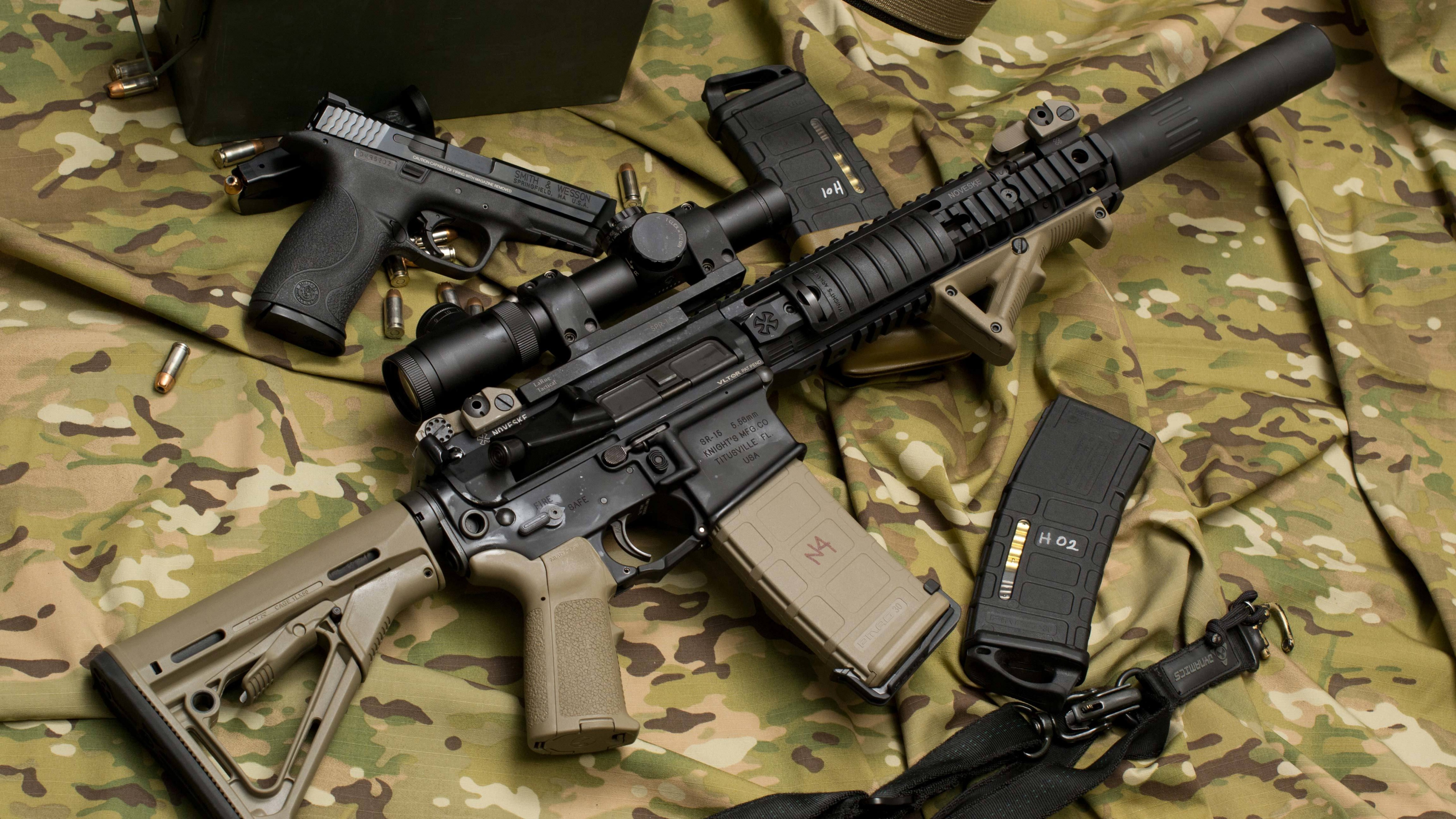 M4a1 tactical assault rifle 5120x2880 wallpaper teahub io
