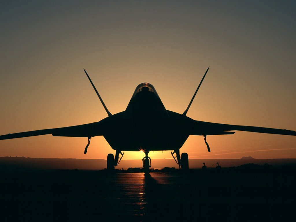 F22 Raptor Fighter Planeb - F 22 - HD Wallpaper 
