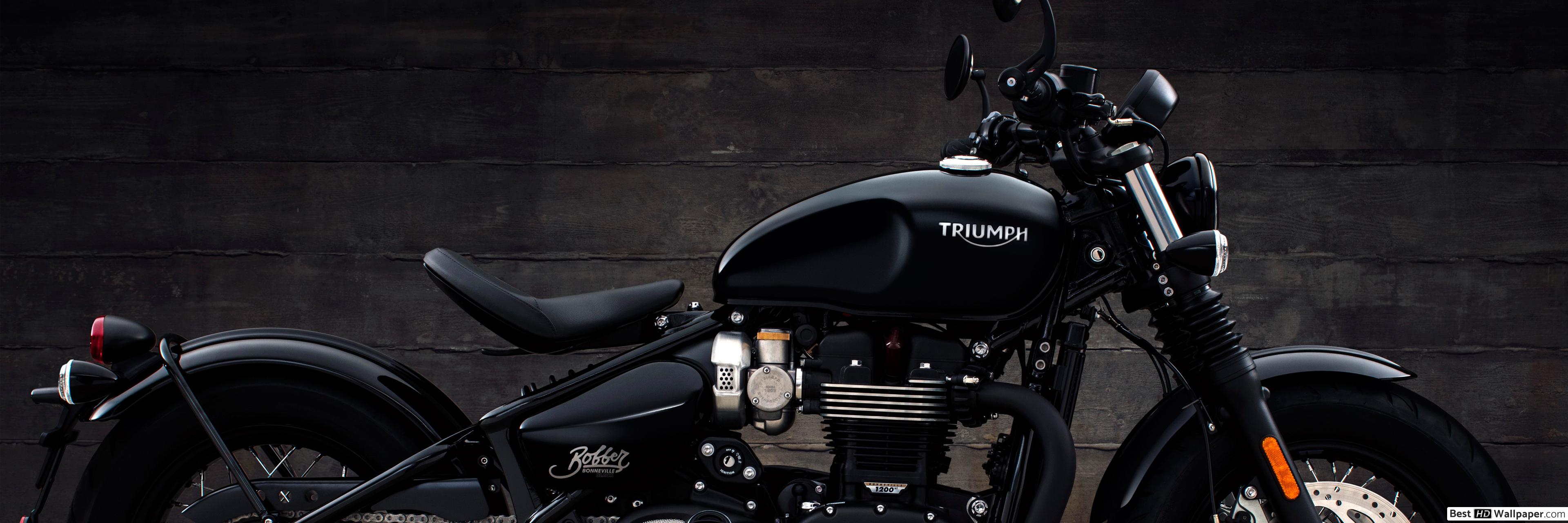 2018 Triumph Bobber Black - HD Wallpaper 