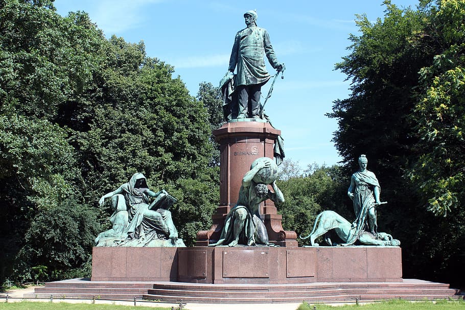 Bismarck, National Monument, Big Star, Berlin, 1901, - Bismarck Memorial - HD Wallpaper 