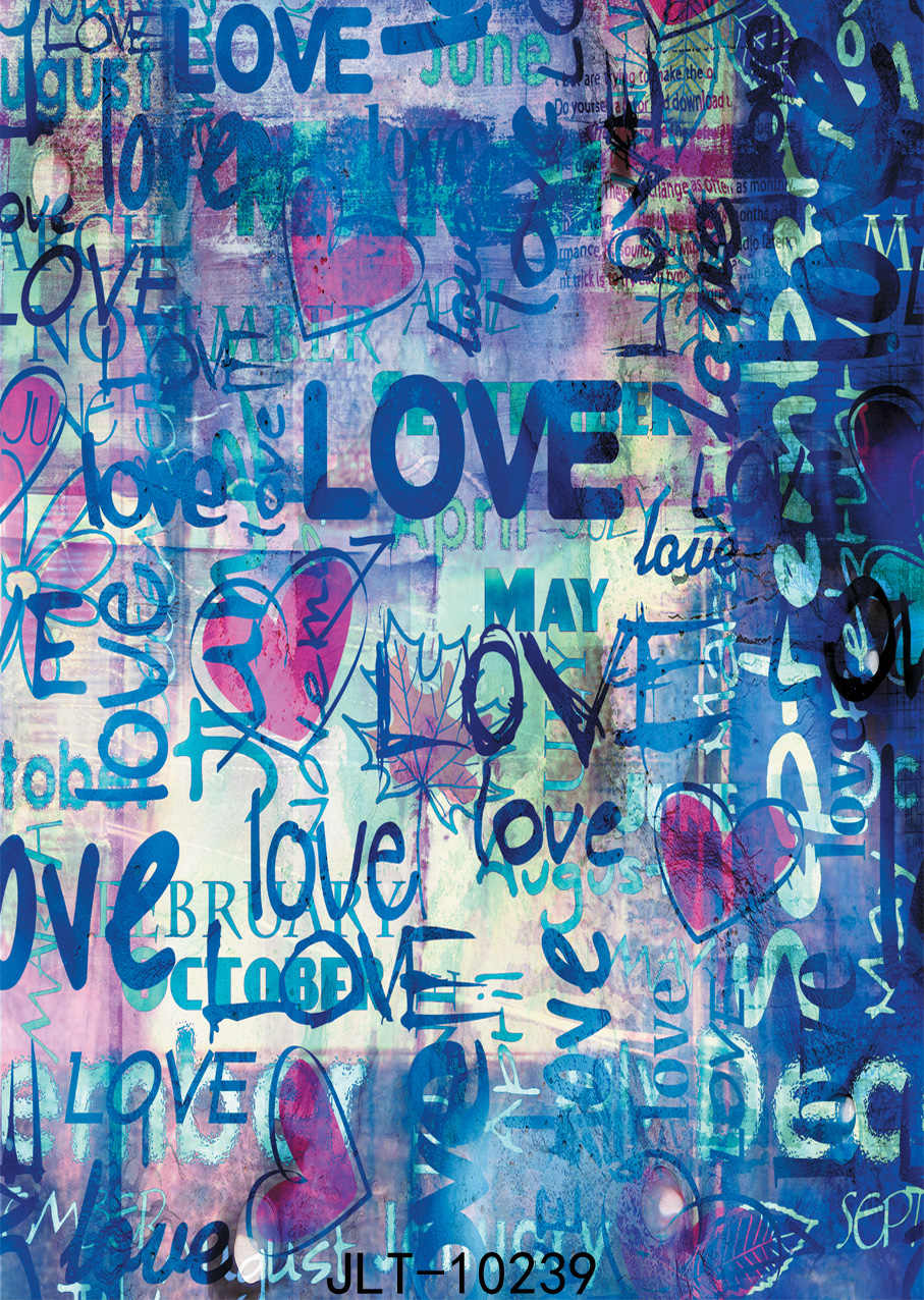 Graffiti Background Custom Vinyl Cloth Photo Wallpaper - Graffiti Backdrop For Photography - HD Wallpaper 