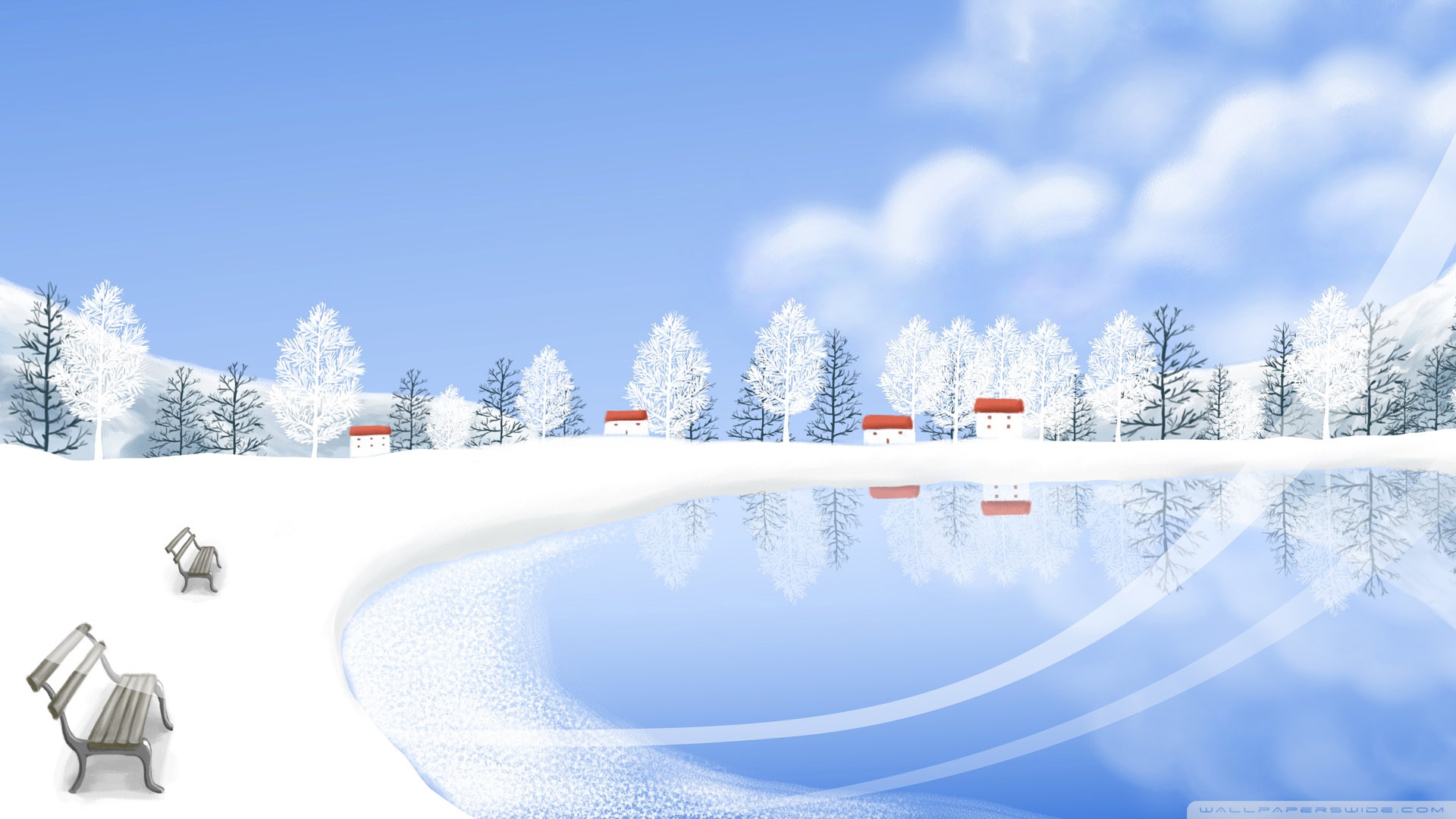 Winter Season Hd - HD Wallpaper 