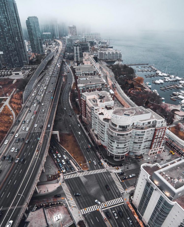 Toronto City Aerial View - HD Wallpaper 